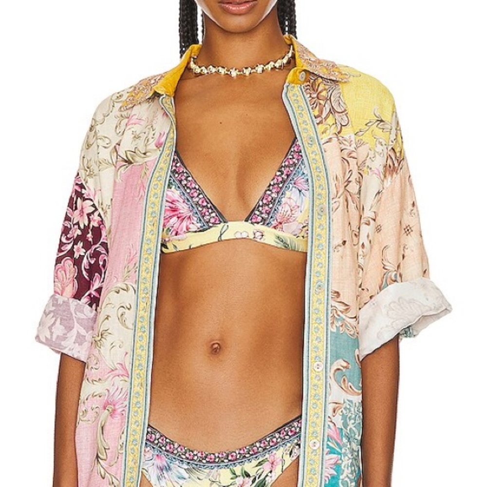 Agua Bendita Chrissy Merzin Button Down Shirt